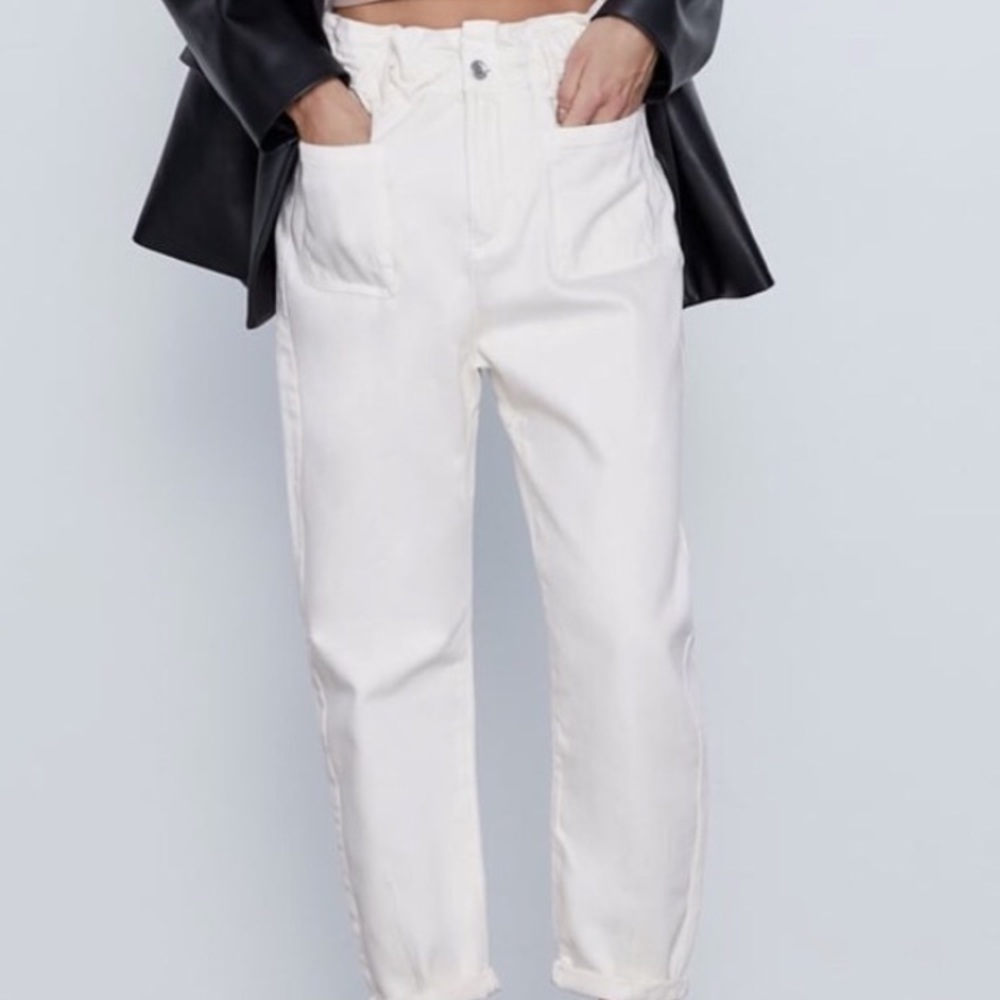 Zara Paperbag Waisted Pants
